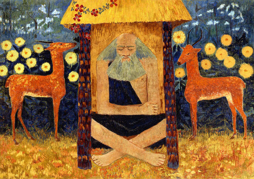 The Meditaion Of Visichta By Paul Serusier The Meditaion Of Visichta By Paul Serusier