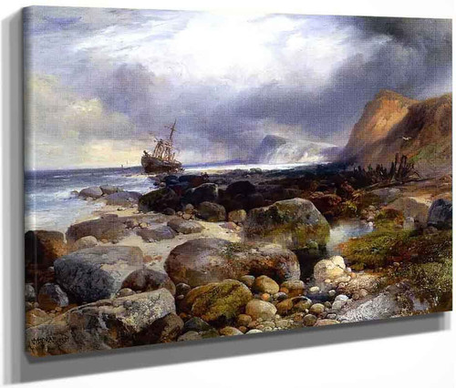 The Morning After By Thomas Moran By Thomas Moran