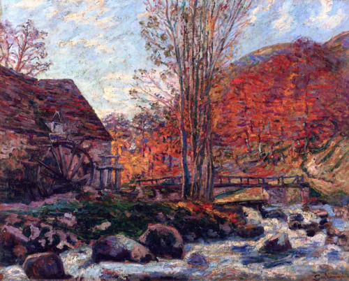 The Moulin Brigand By Armand Guillaumin