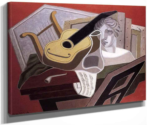 The Musician's Table By Juan Gris
