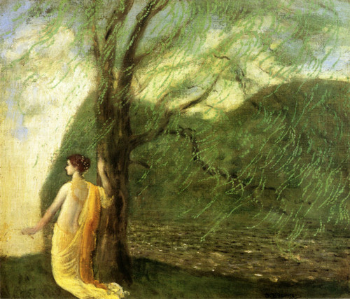 The Myth Of Persephone By Arthur B. Davies By Arthur B. Davies