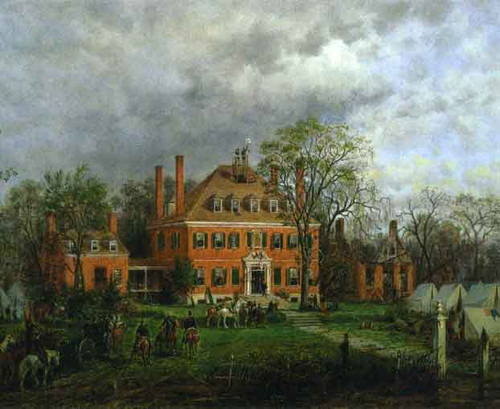 The Old Westover House By Edward Lamson Henry By Edward Lamson Henry