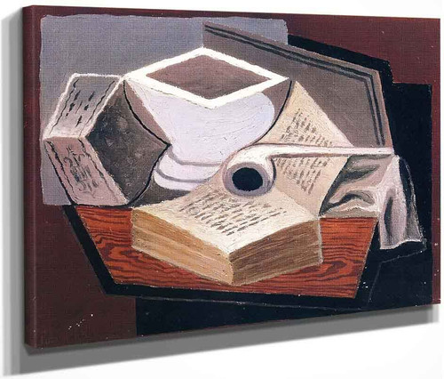 The Open Book1 By Juan Gris
