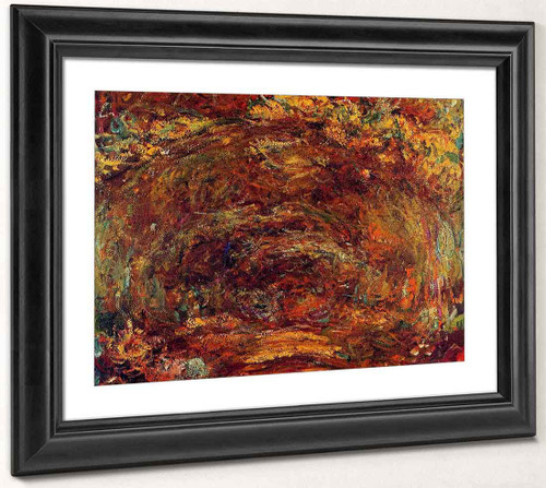 Path under the Rose Trellises, Giverny by Claude Monet Reproduction For Sale