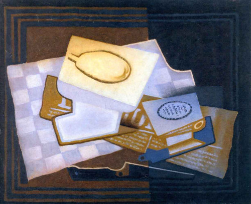 The Pear1 By Juan Gris