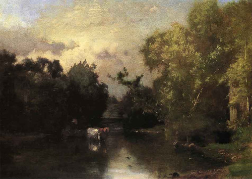 The Peqonic, New Jersey By George Inness By George Inness