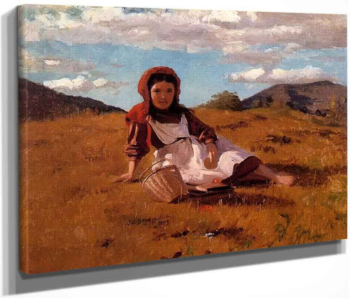 The Picnic Basket By John George Brown By John George Brown