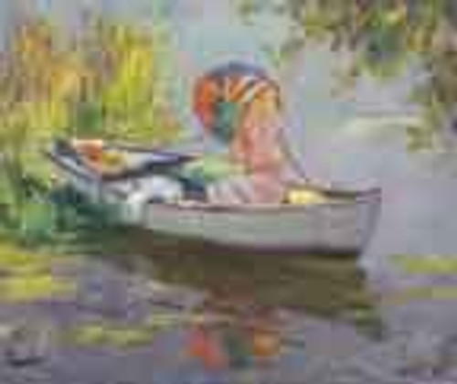 The Pink Dress By Edward Cucuel By Edward Cucuel