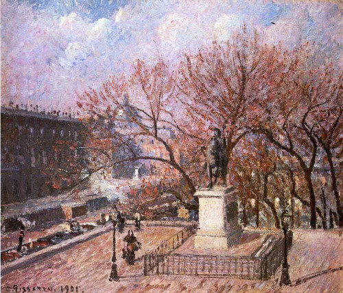 The Pont Neuf And The Statue Of Henri Iv By Camille Pissarro By Camille Pissarro