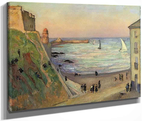 The Port At Collioure By Henri Lebasque By Henri Lebasque The Port At Collioure By Henri Lebasque By Henri Lebasque
