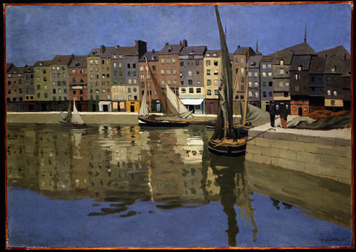 The Port Of Honfleur At Night By Felix Vallotton