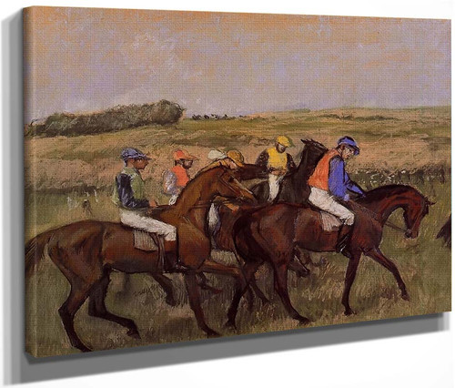 The Racecourse By Edgar Degas By Edgar Degas