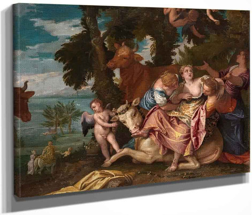 The Rape Of Europa3 By Paolo Veronese
