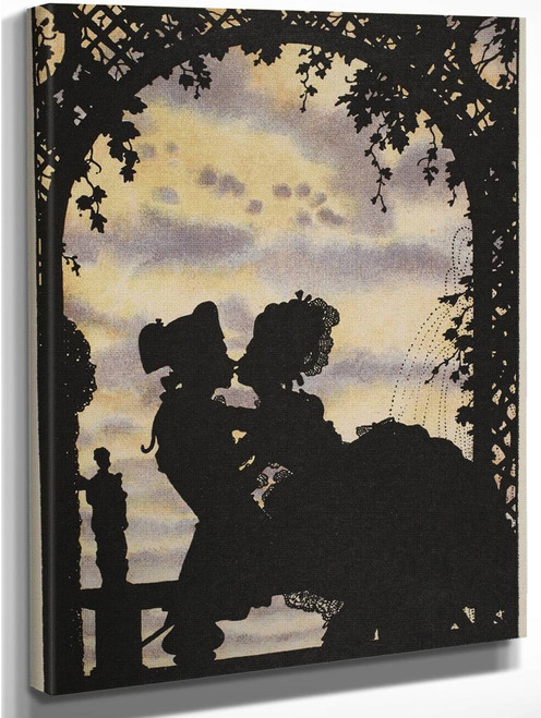 Book Of The Marquise. Illustration By Konstantin Somov