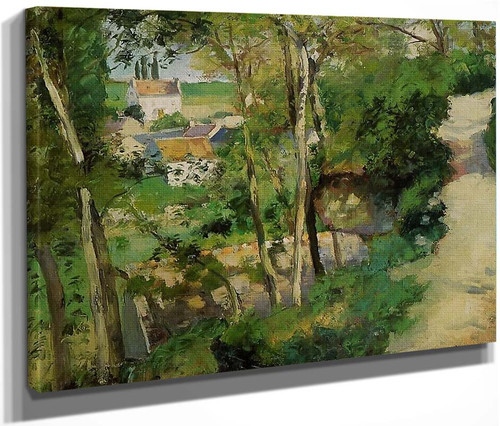 The Rising Path, Pontoise By Camille Pissarro By Camille Pissarro