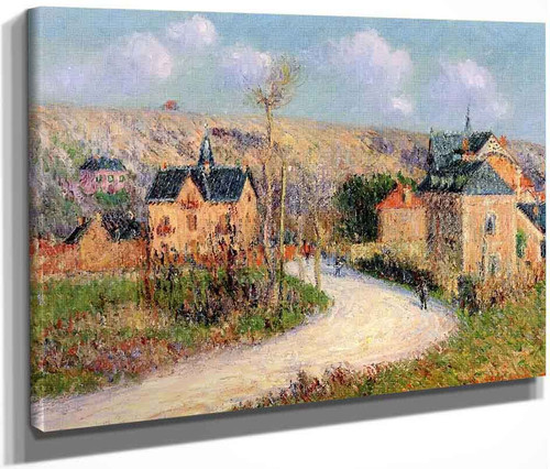 The Road To Dieppe By Gustave Loiseau By Gustave Loiseau
