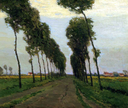 The Road To Sluis, Holland By Charles Warren Eaton The Road To Sluis, Holland By Charles Warren Eaton