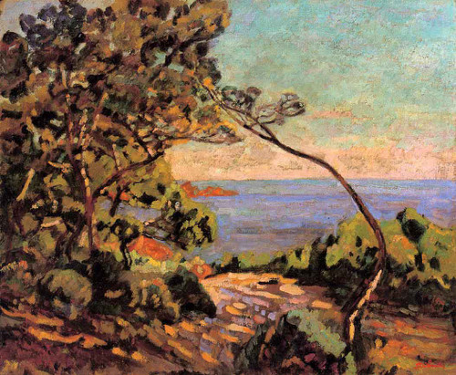 The Sea At Pointe De La Perriere, Saint Palais By Armand Guillaumin The Sea At Pointe De La Perriere, Saint Palais By Armand Guillaumin