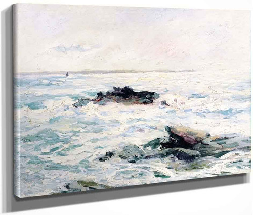 The Sea In The Sun, Quiberon, Morbihan By Maxime Maufra By Maxime Maufra