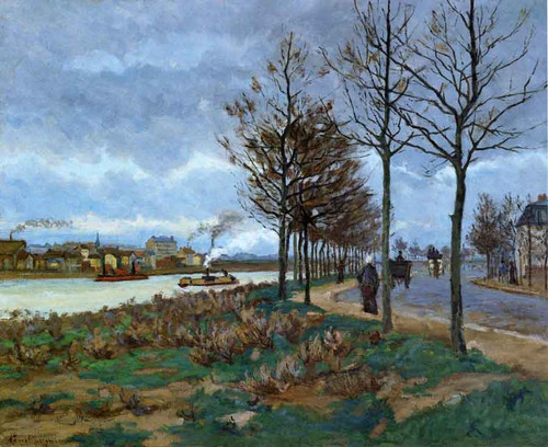 The Seine By Armand Guillaumin
