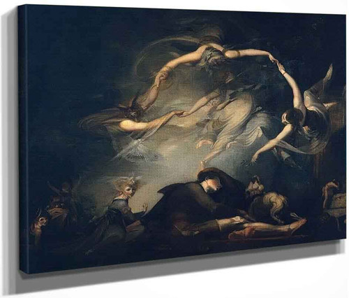 The Shepherd's Dream, From 'Paradise Lost' By Henry Fuseli  By Henry Fuseli