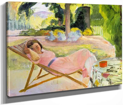 The Siesta1 By Henri Lebasque By Henri Lebasque