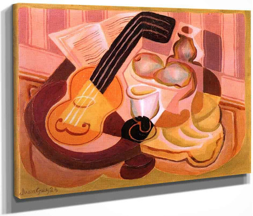 The Small Table By Juan Gris