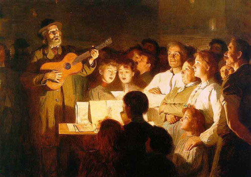 The Song Pedlard By Victor Gabriel Gilbert By Victor Gabriel Gilbert