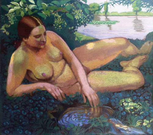 The Source By Maurice Denis By Maurice Denis