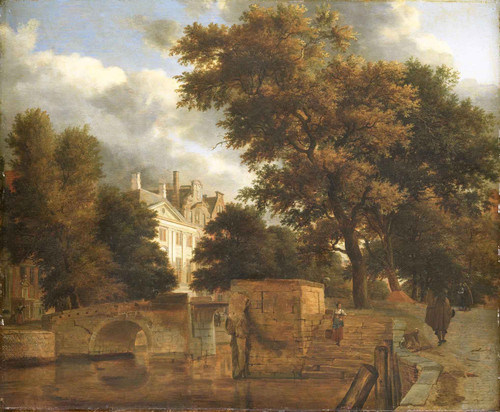 The Stone Bridge By Jan Van Der Heyden