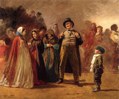 The Story Teller Of The Camp 1 By Eastman Johnson  By Eastman Johnson The Story Teller Of The Camp 1 By Eastman Johnson  By Eastman Johnson