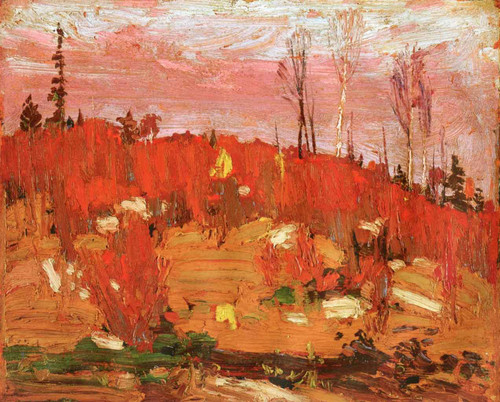 The Sumacs By Tom Thomson