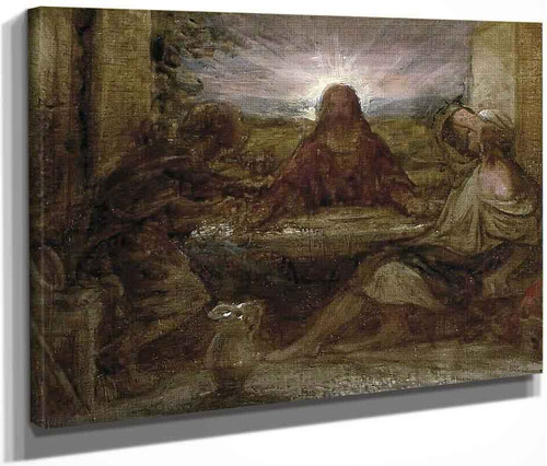 The Supper At Emmaus By John Linnell By John Linnell