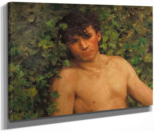 The Swimmer By Henry Scott Tuke