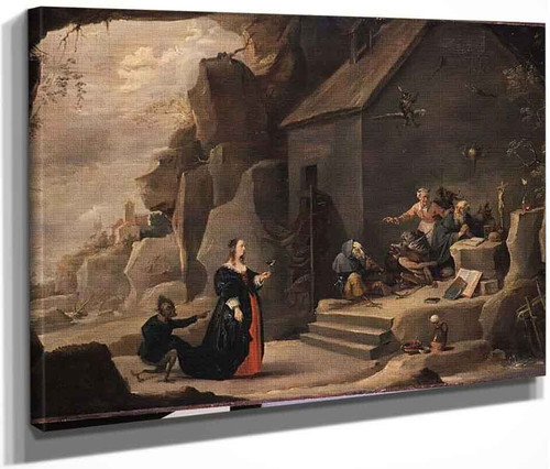 The Temptation Of Saint Anthony5 By David Teniers The Younger
