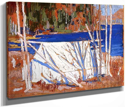 The Tent By Tom Thomson(Canadian, 1877 1917)