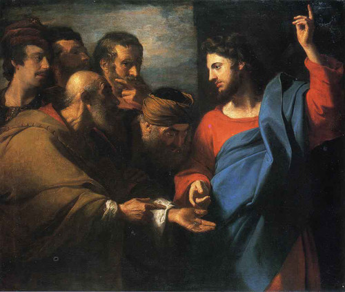 The Tribute Money By John Singleton Copley By John Singleton Copley