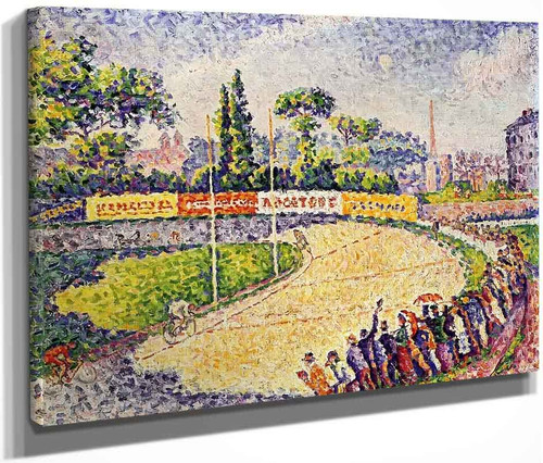 The Velodrome By Paul Signac