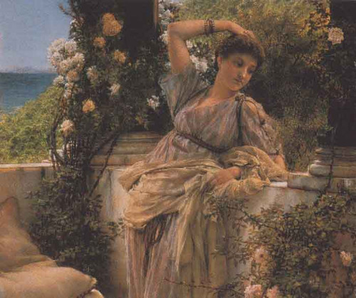 Thou Rose Of All Roses By Sir Lawrence Alma Tadema
