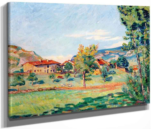Thouaret, Les Bords De L'ain By Armand Guillaumin