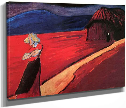 Tragic Mood By Marianne Von Werefkin