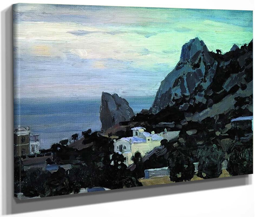 Twilight In Simeiz, Crimea By Apollinari Vasnetsov