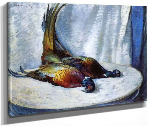 Two Pheasants By Henri Lebasque By Henri Lebasque