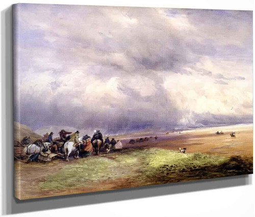 Ulverston Sands By David Cox By David Cox