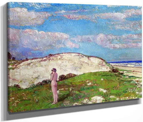 Uncle Benny's Dune By Frederick Childe Hassam  By Frederick Childe Hassam