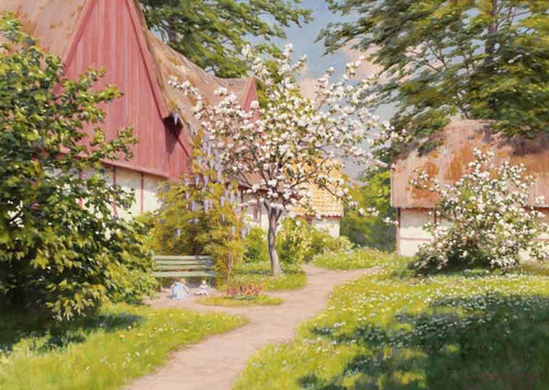 Under The Apple Tree By Johan Krouthen By Johan Krouthen