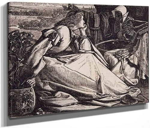 Until Her Death By Anthony Frederick Sandys