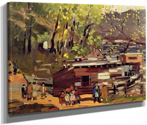 Upper Manhattan By George Benjamin Luks