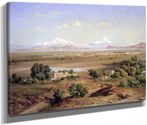 Valle De Mexico Desde El Tapeyac1 By Jose Maria Velasco