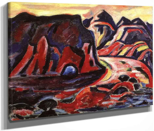 Valley Road By Marsden Hartley